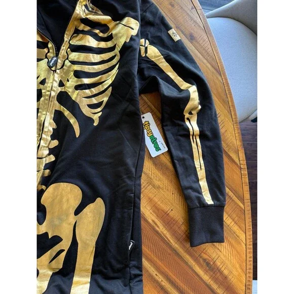 Tipsy Elves Gold Skeleton Costume - Picture 7 of 12